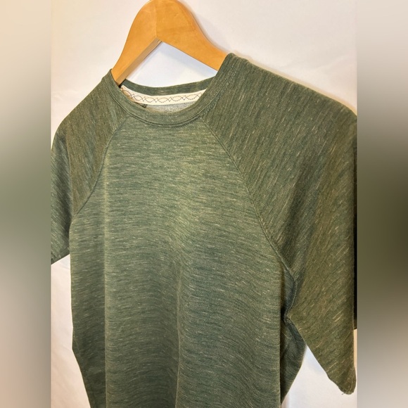 FRYE Unisex Pajama Top - Dried Herbs Green - Size Small - Picture 3 of 5